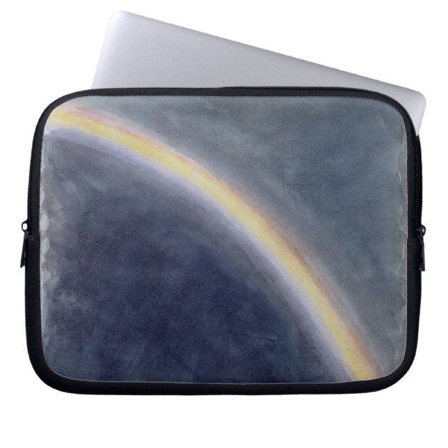 Himmel-Studie mit Regenbogen, 1827 (w/c auf Laptopschutzhülle (Vorderseite)