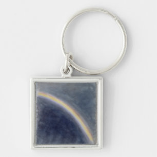 Himmel-Studie mit Regenbogen, 1827 (w/c auf Schlüsselanhänger
