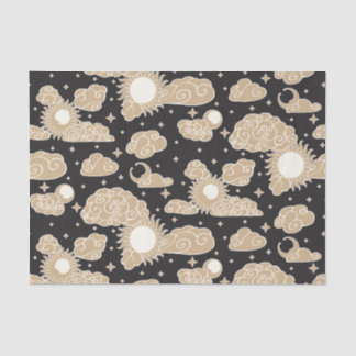 Himmel-Toile (Sonnenkorona) Seidenpapier