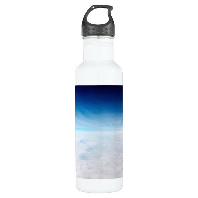 Himmel über den Wolken Trinkflasche (Vorderseite)