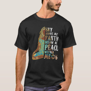 Himmel über mir Erde unter mir Frieden in mir Budd T-Shirt