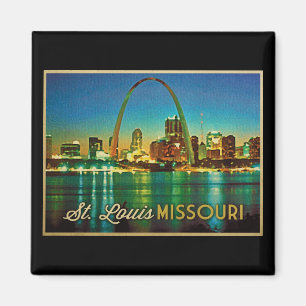 Himmel über St. Louis Missouri Magnet