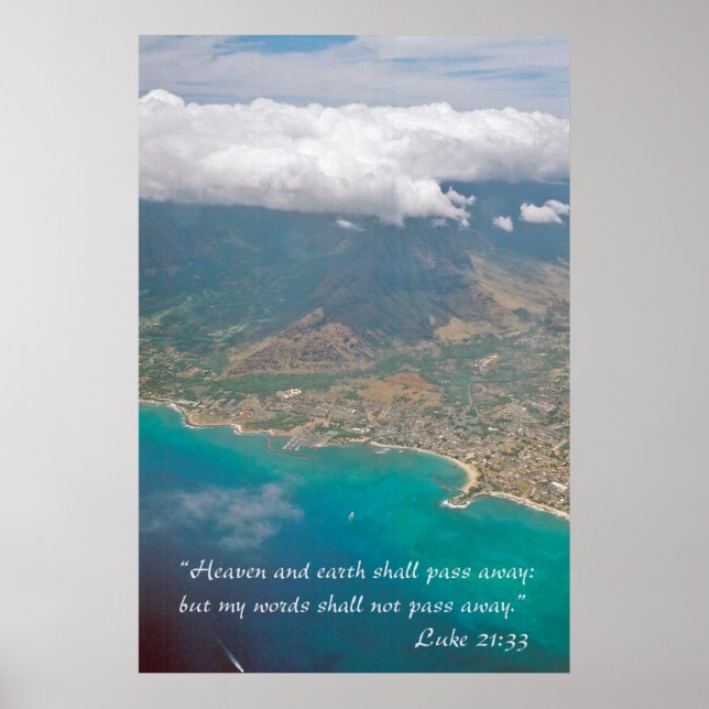 Himmel und Erde werden vergehen Poster (Vorne)