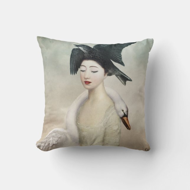 Himmel und Erdkissen Kissen (Vorderseite)