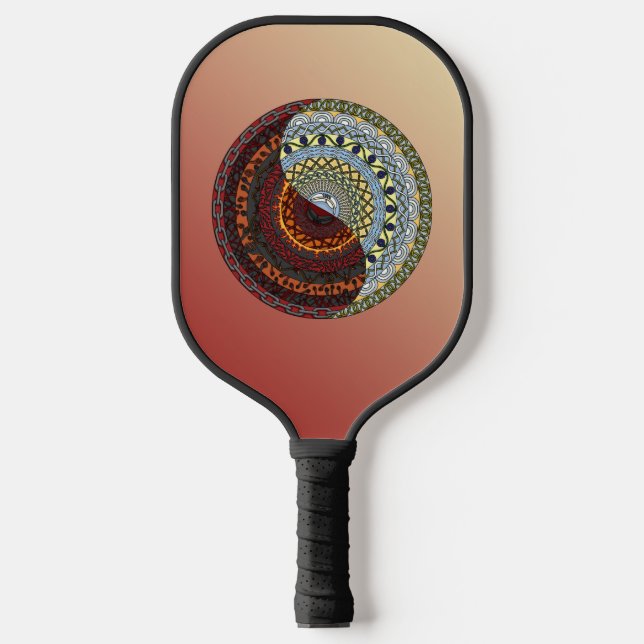 Himmel und Hölle Pickleball Schläger (Vorderseite)