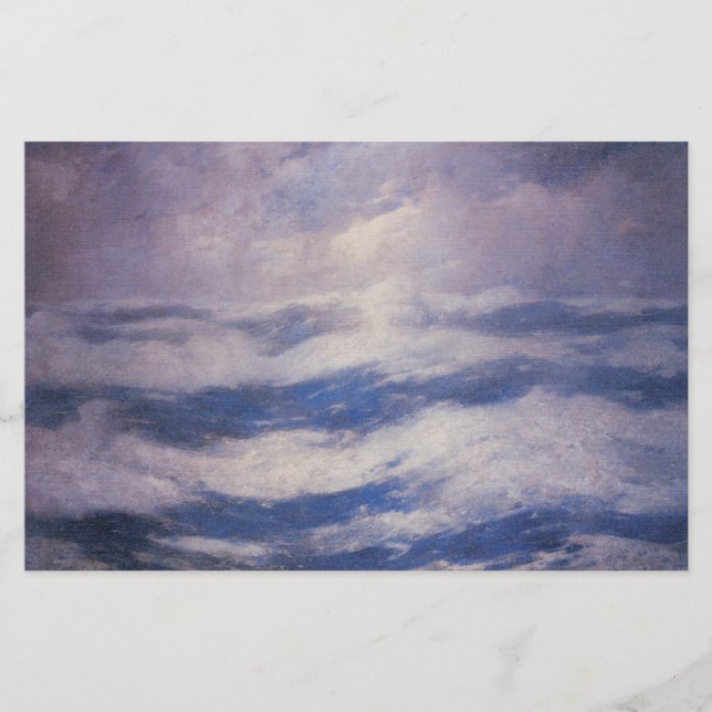 Himmel und Ozean (von Emil Carlsen) Briefpapier (Vorderseite)