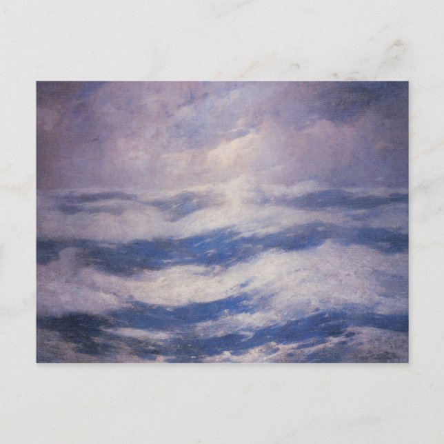 Himmel und Ozean (von Emil Carlsen) Postkarte (Vorderseite)