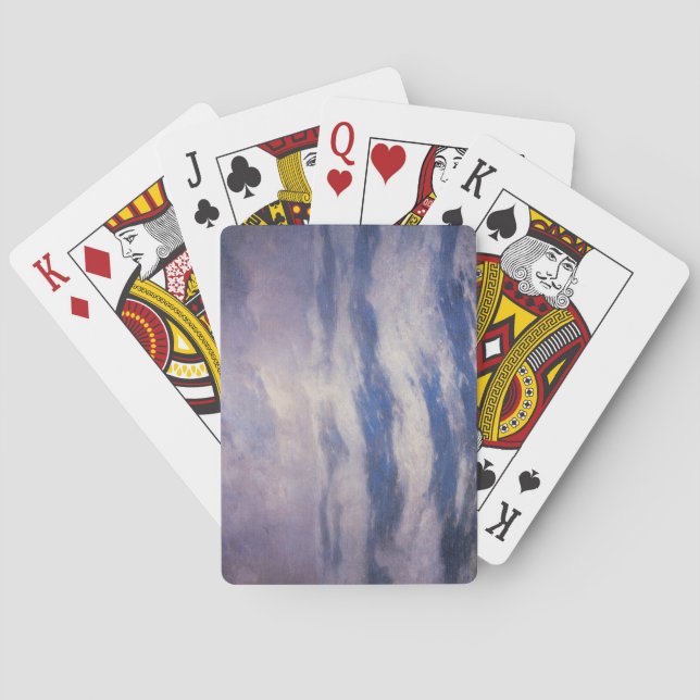 Himmel und Ozean (von Emil Carlsen) Spielkarten (Rückseite)