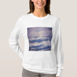 Himmel und Ozean (von Emil Carlsen) T-Shirt