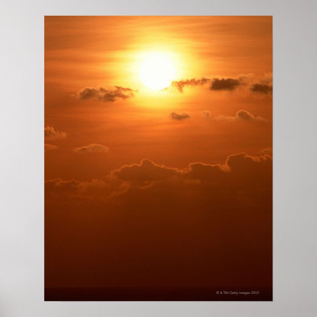 Himmel und Sonne Poster (Vorne)