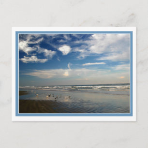 Himmel und Surf Postkarte