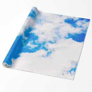Himmel und Wolken-Packpapier Geschenkpapier