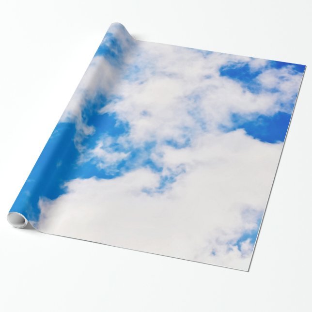 Himmel und Wolken-Packpapier Geschenkpapier (Ungerollt)