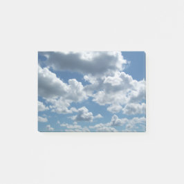 Himmel und Wolken Post-it Klebezettel