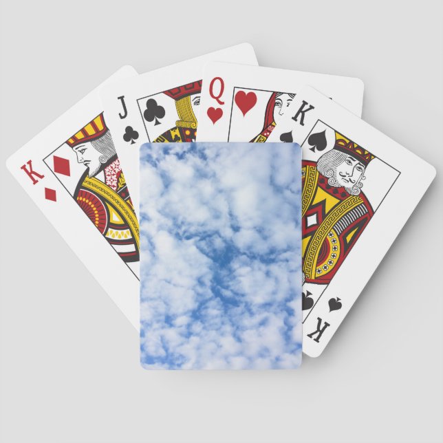 Himmel und Wolken Spielkarten (Rückseite)