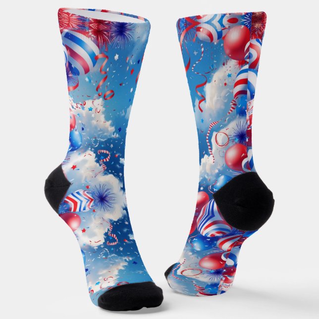 Himmel voller Freiheit Socken (Gewinkelt)