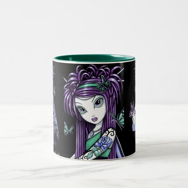 "Himmel-" Zweifarbige Tasse (Mittel)