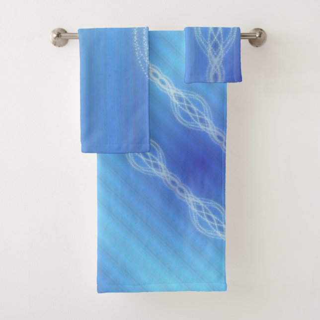 Himmelblau Badhandtuch Set (Insitu)