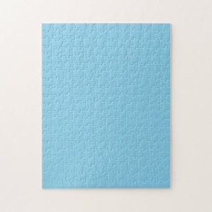 Himmelblau einfarbig puzzle