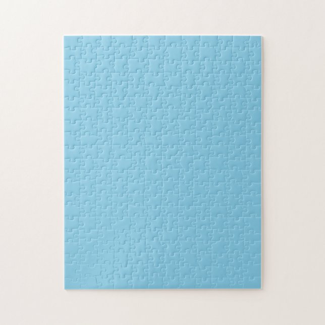 Himmelblau einfarbig puzzle (Vertikal)