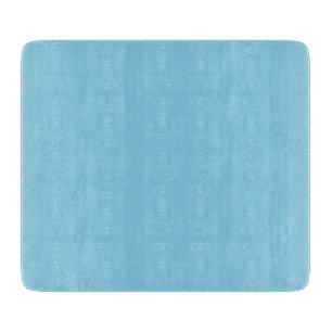 Himmelblau einfarbig schneidebrett