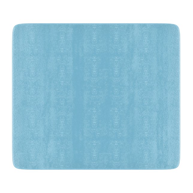 Himmelblau einfarbig schneidebrett (Vorderseite)