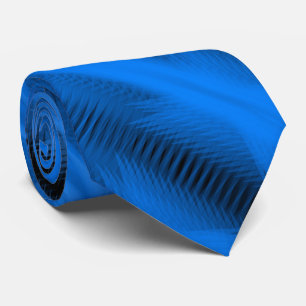 Himmelblau futuristische abstrakte diagonale Muste Krawatte