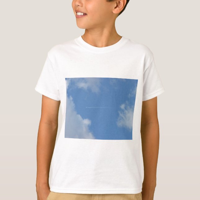 Himmelblau T-Shirt (Vorderseite)