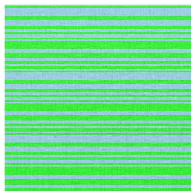 Himmelblau und Limon farbiges Muster Stoff (Nahaufnahme)