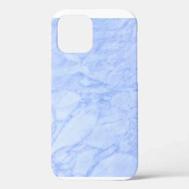 Himmelblauer Marmor Case-Mate iPhone Hülle (Rückseite)