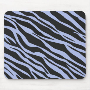 Himmelblauer Zebrastreifen Mousepad