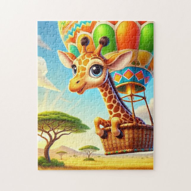 Himmelgebundene Safari Puzzle (Vertikal)