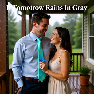 Himmelgewaschene Träumerei Krawatte