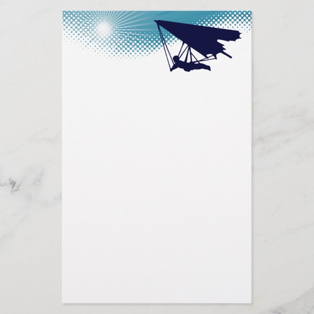 himmelhohes Drachenfliegen Briefpapier (Vorderseite)