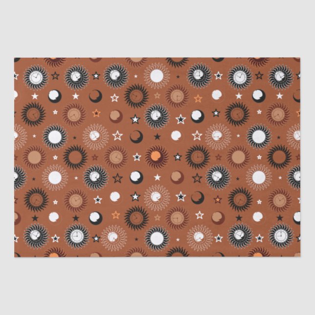 Himmelmechanik Seidenpapier (Vorderseite)