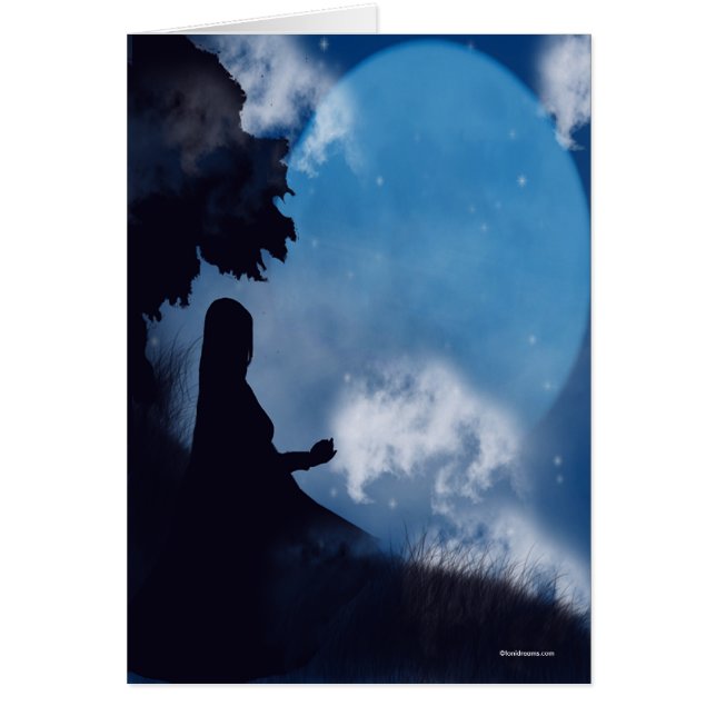 Himmels-aufpassende Karte (Vorne)