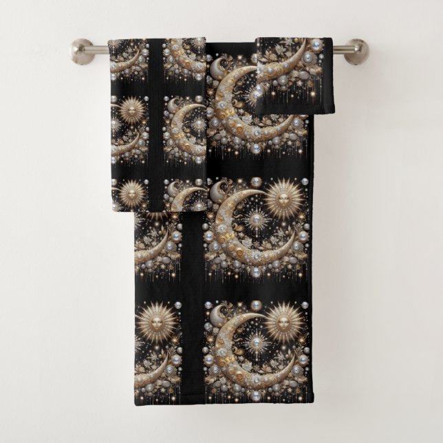 Himmels-Diamant-Handtuch-Set Badhandtuch Set (Insitu)