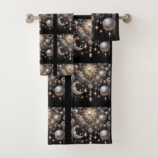 Himmels-Diamant-Handtuch-Set Badhandtuch Set (Insitu)