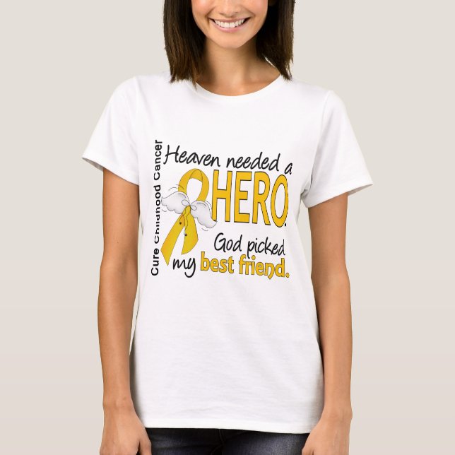 Himmels-erforderlicher Held-bester T-Shirt (Vorderseite)
