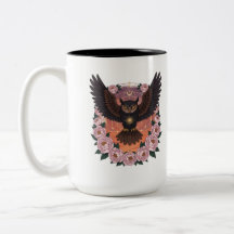 Himmels-Eulen-Tasse | Mystische Eulen-Kaffeetasse