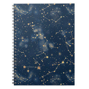 Himmels Konstellation - Sternennacht Notizblock