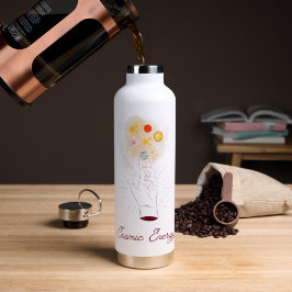 Himmels Kosmische Hand Isolierter Becher - Minimal Trinkflasche