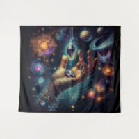 Himmels Kristall in der Palm Galaxy Spacy