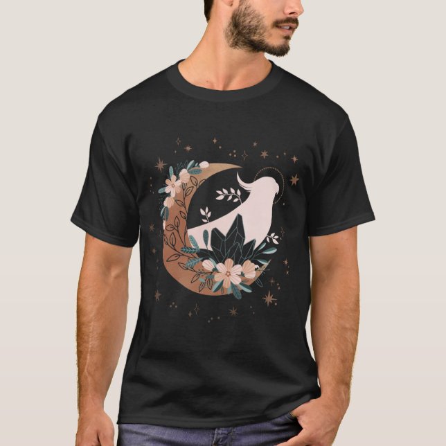 Himmels-Nymphensittich vintage T-Shirt (Vorderseite)