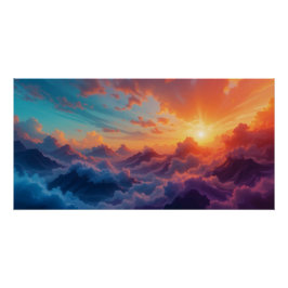 Himmels Ozean Poster