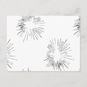 Himmels-Postkarten Chic moderne Sternenexplosion Postkarte