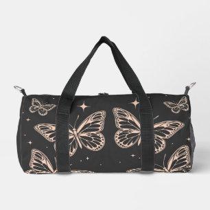 Himmels-Schmetterling Rosafarbenes Cottagecore-G Duffle Bag