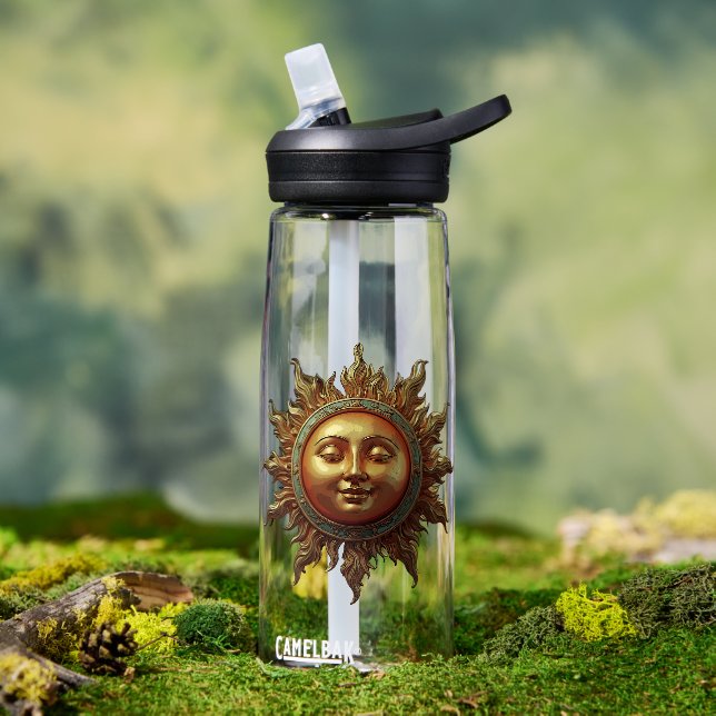 Himmels-Sonne Trinkflasche (Außenbereich (gedreht))