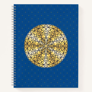 Himmels-Spiral-Sonnen-Notizbuch Notizbuch
