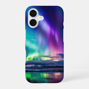 Himmels-Tanz: Die Magie der Aurora Borealis iPhone 16 Hülle